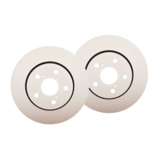 Front Geomet Coated Anti Rust Brake Rotor Set of 2