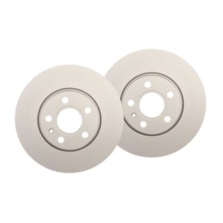 Front Geomet Coated Anti Rust Brake Rotor Set of 2