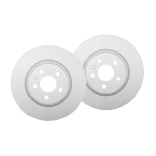 Front Geomet Coated Anti Rust Brake Rotor Set of 2