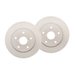 Rear Geomet Coated Anti Rust Brake Rotor Set of 2