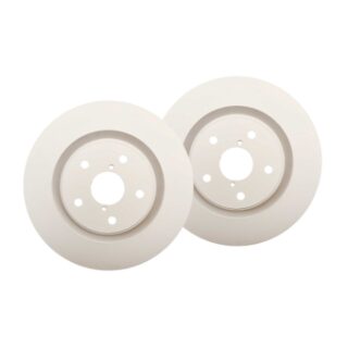 Front Geomet Coated Anti Rust Brake Rotor Set of 2
