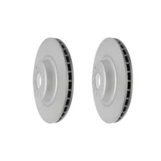 Rear Geomet Coated Anti Rust Brake Rotor Set of 2